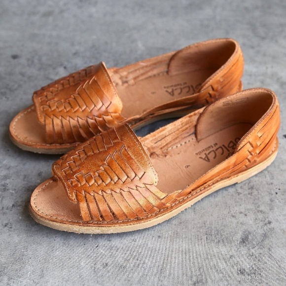 huarache sandals open toe